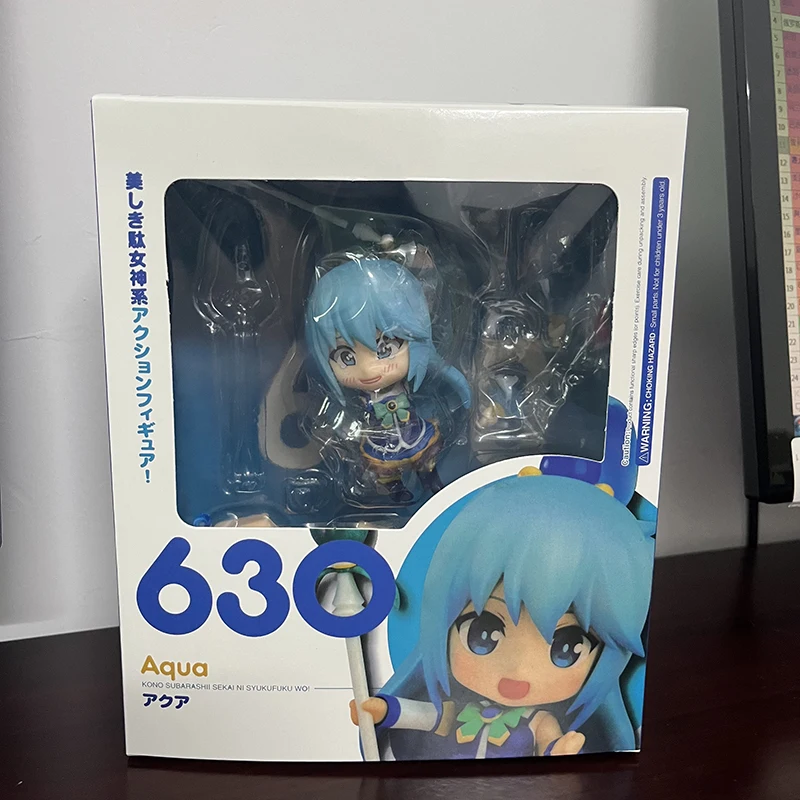 

Аниме Aqua Kono Subarashii Sekai Ni Shukufuku O 630 экшн-фигурка Коллекционная модель кавайные игрушки Q версия подарки на день рождения