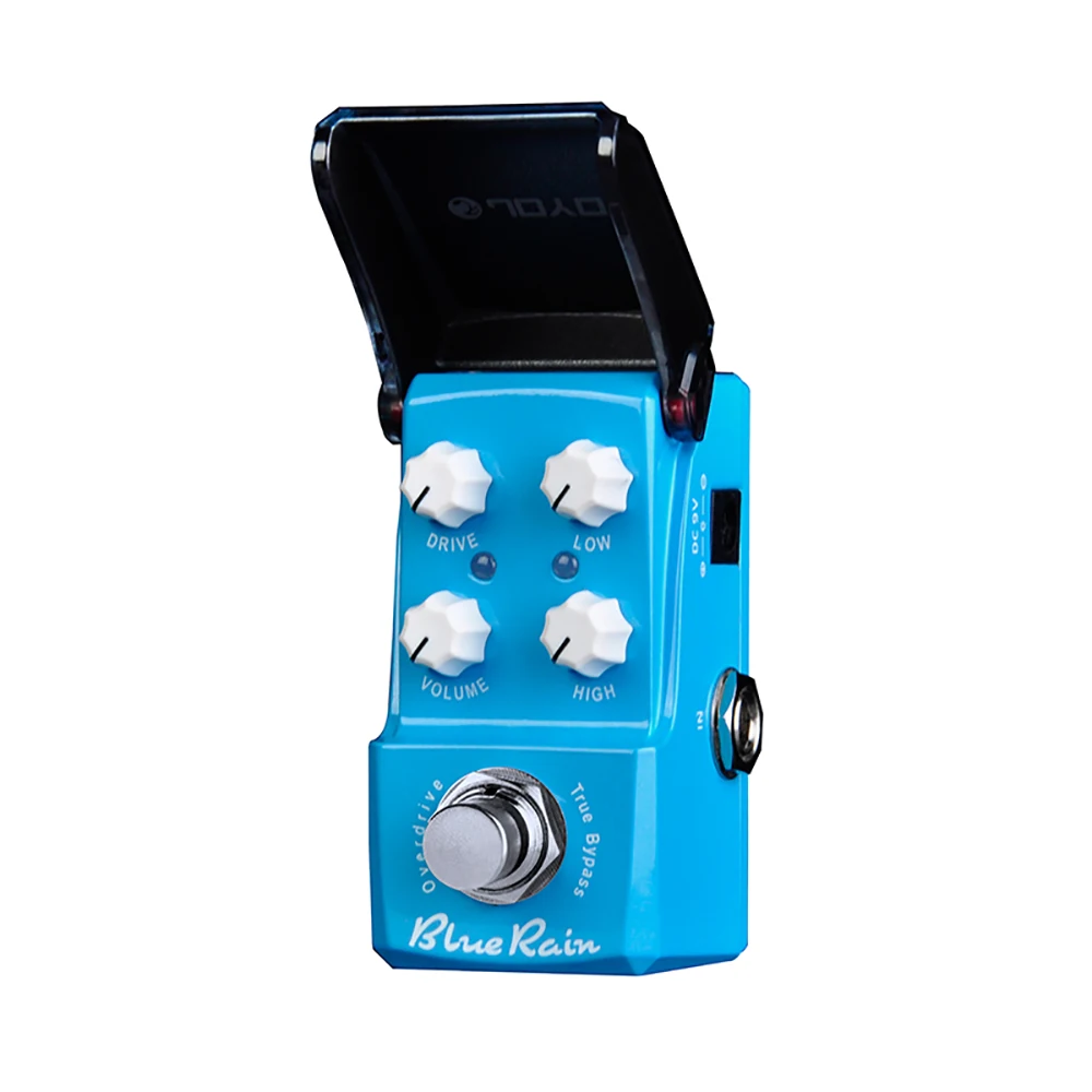 Electric Guitar Pedal Effects Boogie Blue Rain Punk Voice Clear Simulator Overdrive Electric Guitar Pedal Effect True Bypass