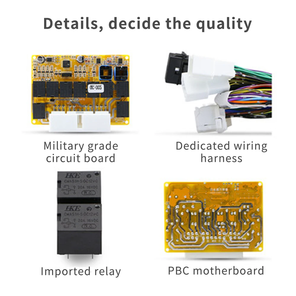 Умный автомобильный подъемник для окон Электрический с управлением главным