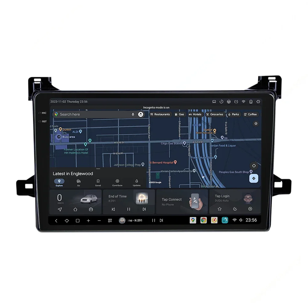 Автомобильный радиоприемник мультимедийный плеер GPS-навигация стерео авторадио