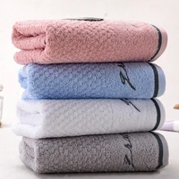 100 cotton bath towels for adults set large thick 70140cm bath towels soft quick drying face towel washcloth for shower