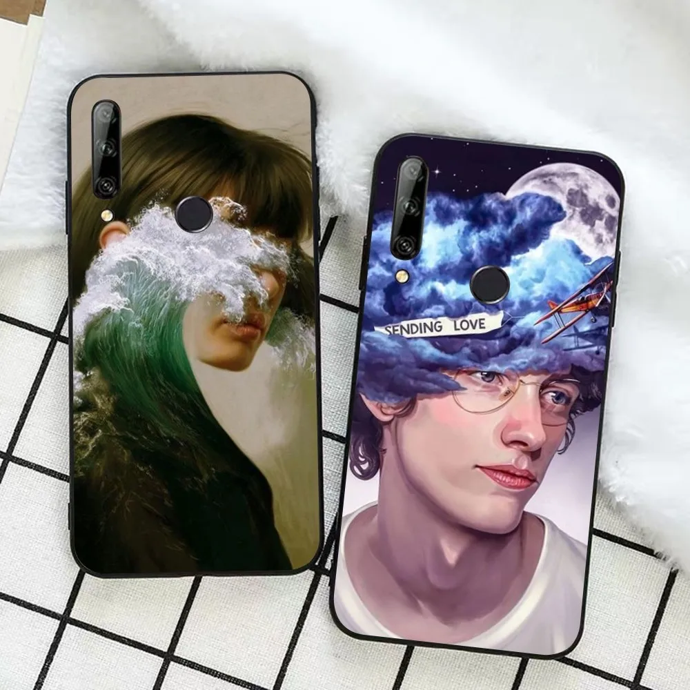 

Wavy Art Boy Girl Phone Case For Huawei Honor 10 lite 9 20 7A pro 9X pro 30 pro 50 pro 60 pro 70 pro plus