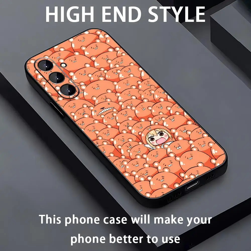 Химоуто! Чехол для телефона Umaru-chan для Samsung Galaxy A16 A56 A36 A26 A06 A55 A54 A15 A35 A25, мягкий черный (art.: 3920dc8a6821c) - 3920dc8a6821c