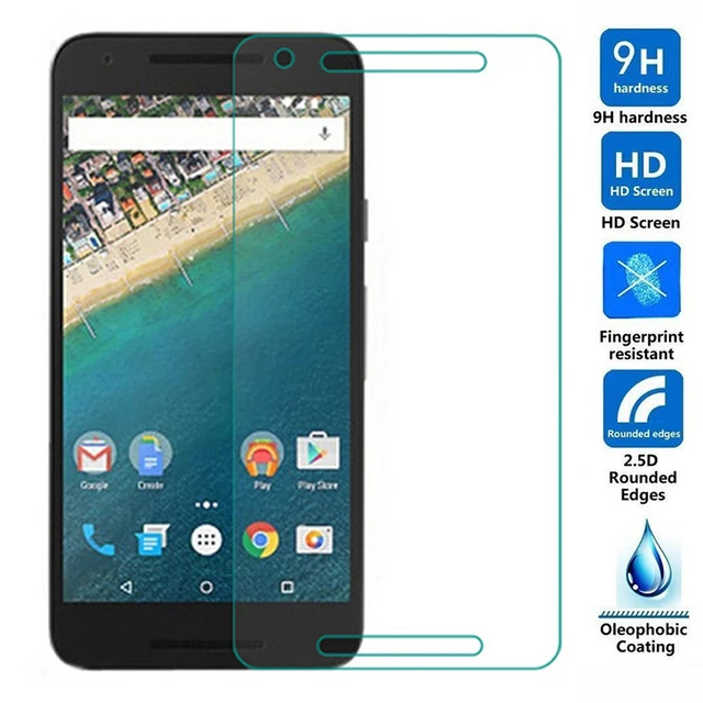 

Guard On For LG Google Nexus 5X Tempered Glass Original 9H Protective Film Explosion-proof LCD Screen Protector For Nexus 5X