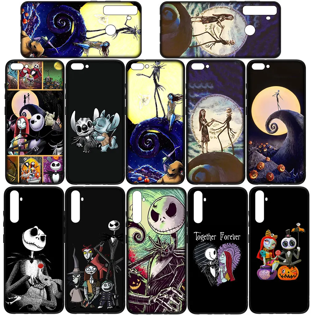 Skellington Jack The Nightmare Before Christmas for Samsung Galaxy Note 20 Ultra 10 S10 Lite S9 Plus A71 A70 A02S A6 Phone Case