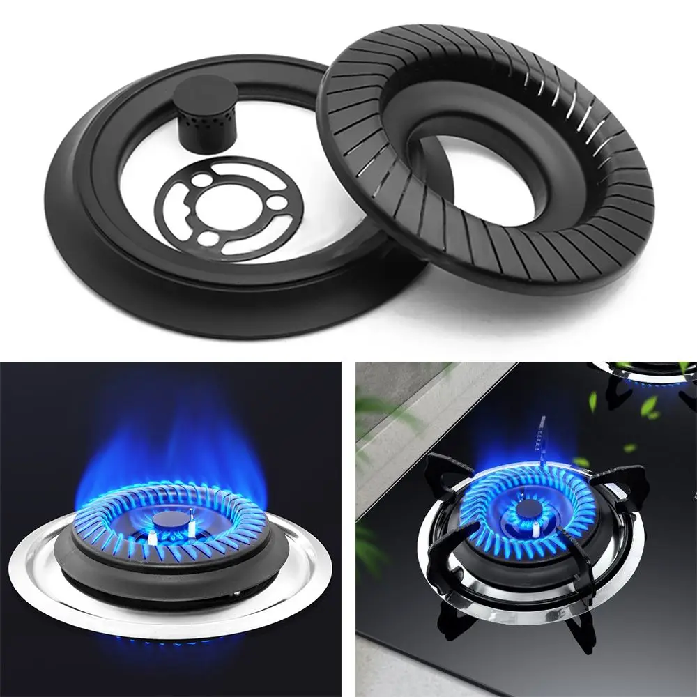 

Quality Fire Gas Stoves Burner Household Windproof Stainless Lids Diffusers High Foot Burner Core Embedded Gas Stove