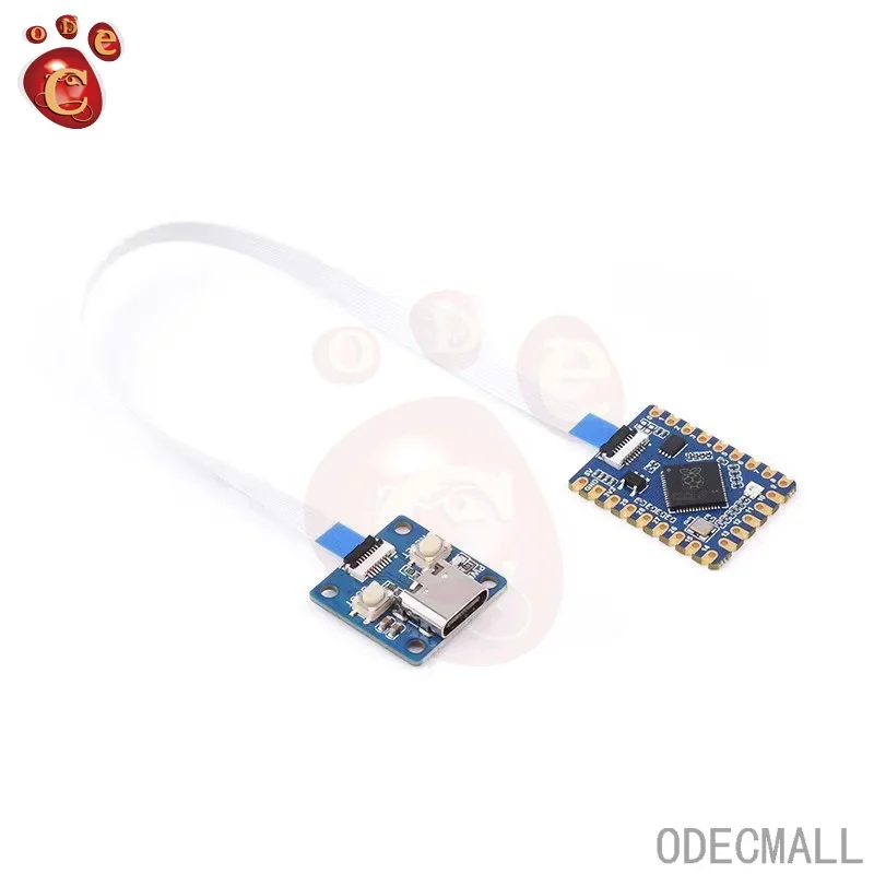 RP2040-Tiny Модуль макетной платы RP2040 ZERO Raspberry Pi PICO Интерфейс USB Type C 264 КБ SRAM 2 МБ Flash C/C++