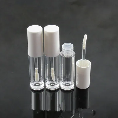 

20pcs Lip Gloss Tubes with Wand White Empty Plastic Makeup Reusable 5ml Dispenser Bottle Container for Lipstick DIY