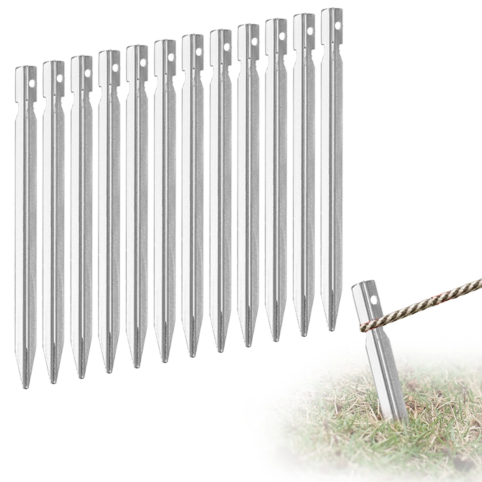 

12 шт., колпачки для палатки, 18 см