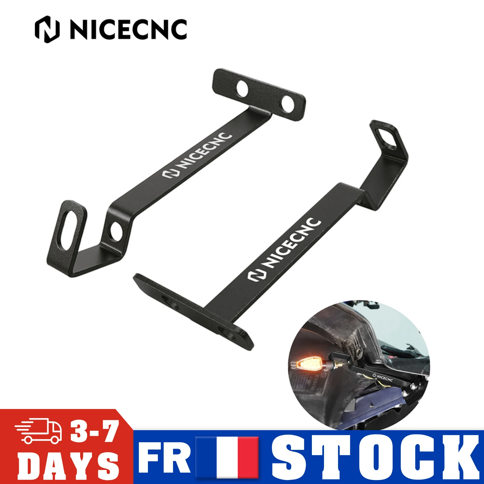 Для Yamaha RAPTOR 700 700R 2013-2022 2021 2020 2019 ATV задний указатель поворота кронштейн держатель