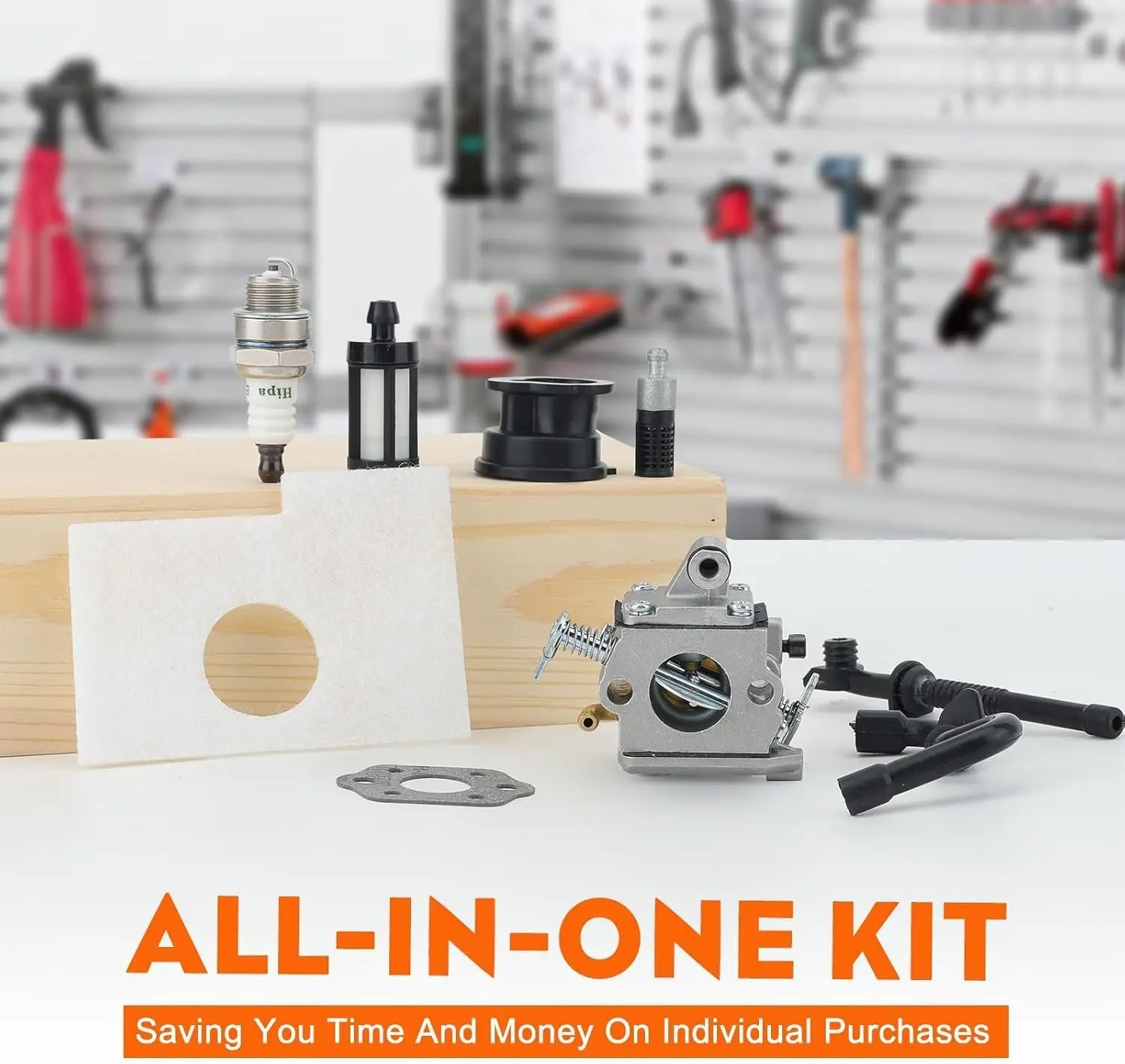 Фото Карбюратор MS170 MS180 для бензопилы STIHL 017 018 MS 170 MS 180 заменяет C1Q-S57 C1Q-S57A C1Q-S57B 1130-120-0603 №2