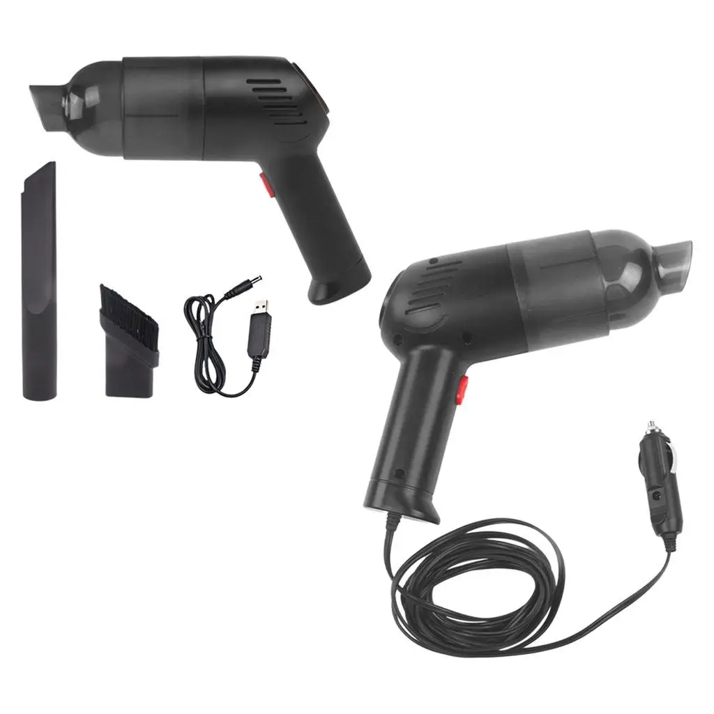 

Handheld 120W Car Vacuum Cleaner 12000Pa With Long Nozzle Wet & Dry Cleaning
