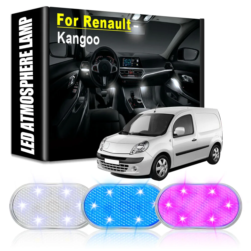 

Car LED Atmosphere Lights Car Rechargeable Touch Lamps Automotive Goods Car Accessories Auto Tools Gadgets for Renault Kangoo