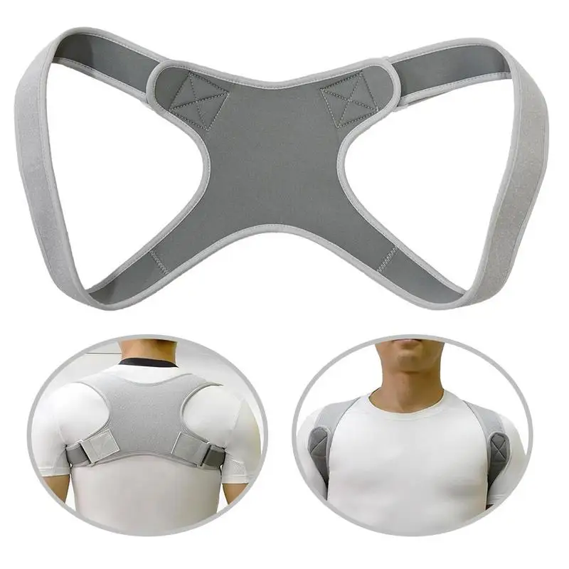 

Invisible Posture Orthotics Posture Corrector Men Women Upper Back Brace Clavicle Support Shoulder Neck Pain Prevent Hunchback