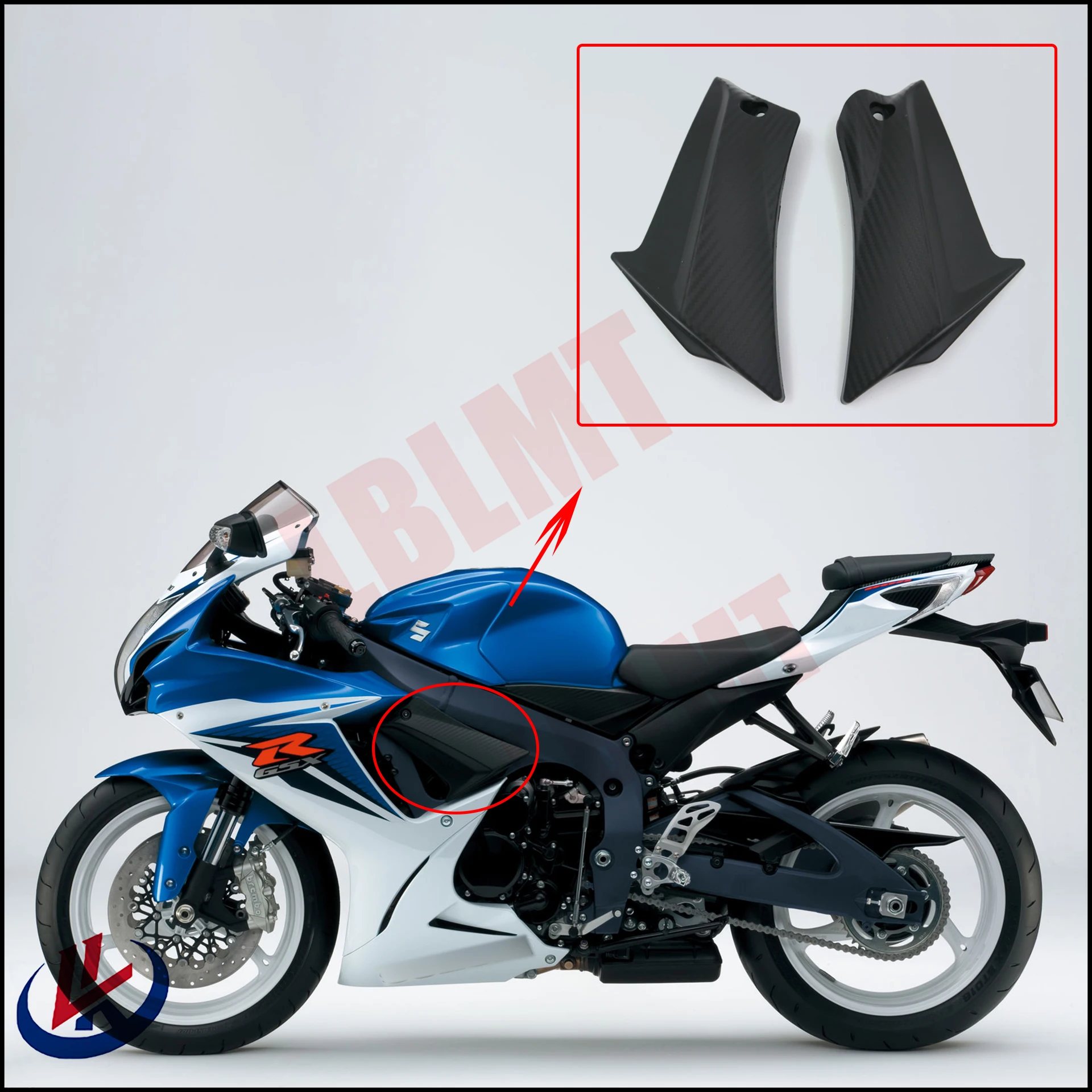 

Motorcycle Fairings Moto Body Frame Cover Tank Sides Shell for Suzuki GSXR 600 750 K11 GSX-R 600 750 2011 - 2020
