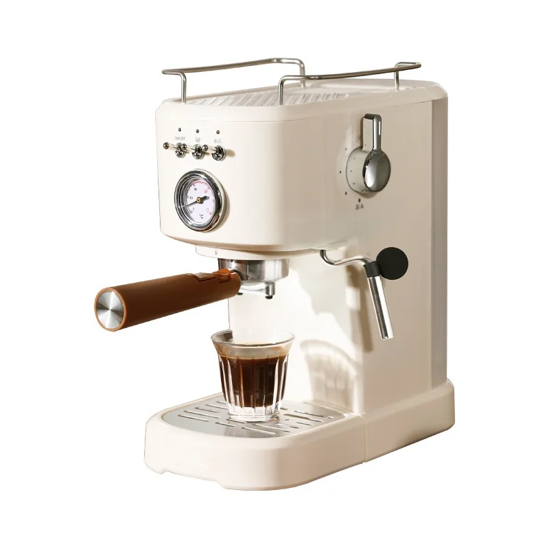 

Italian semi-automatic coffee extraction household capsule espresso coffee machine retro electric drip coffee makers