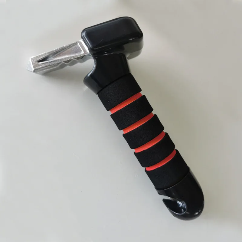 

Three-In-One Safety Hammer For Car Self-Rescue Escape Hammer Fire Escape Hammer Car Window Breaker Emergency Rescue Hammer Tool