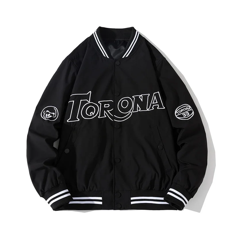 

Baseball Jacket Men Embroidery Letter Casual Retro Jacket Men Women College Coat Design Streetwear Fashion Youth Hipster 2020