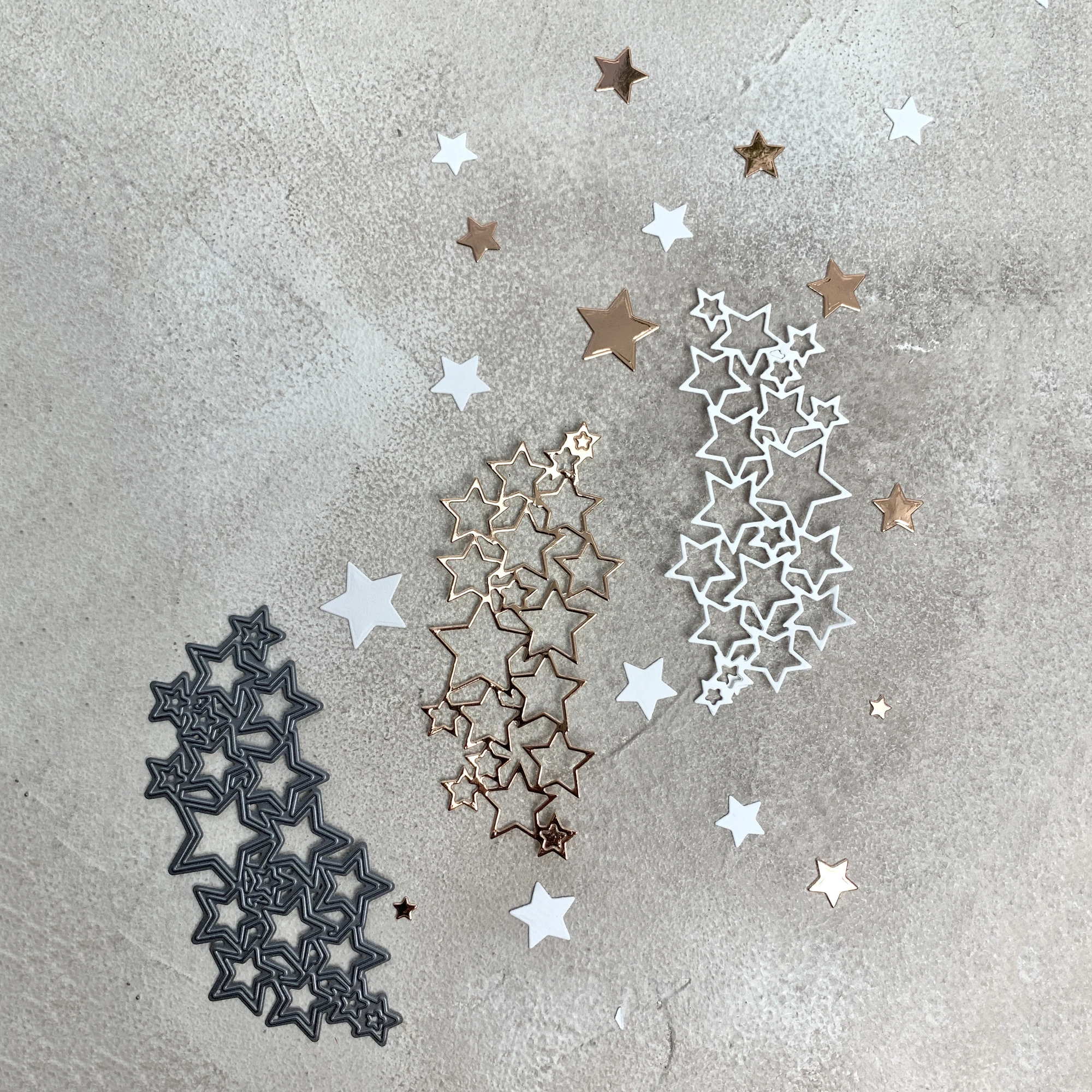 

Stars Metal Cutting Dies 2022 New Scrapbooking Album Paper Decorative Crafts Card Embossing Templates