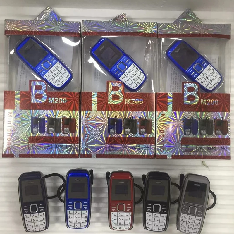 Разблокированный Мини Bluetooth-телефон BM200 подвесной телефонный телефон