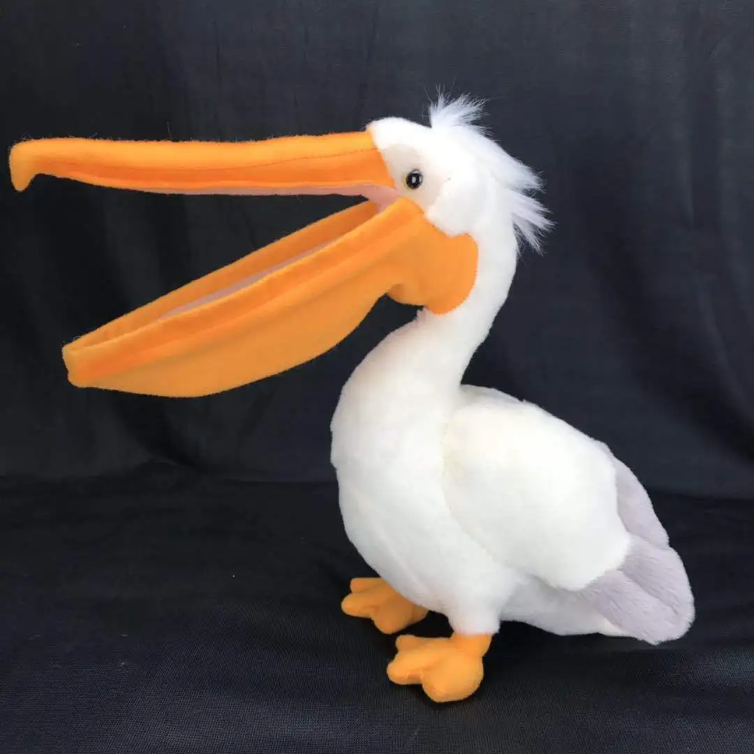 

creative high quality pelican toy plush long-mouth bird doll gift about 30cm
