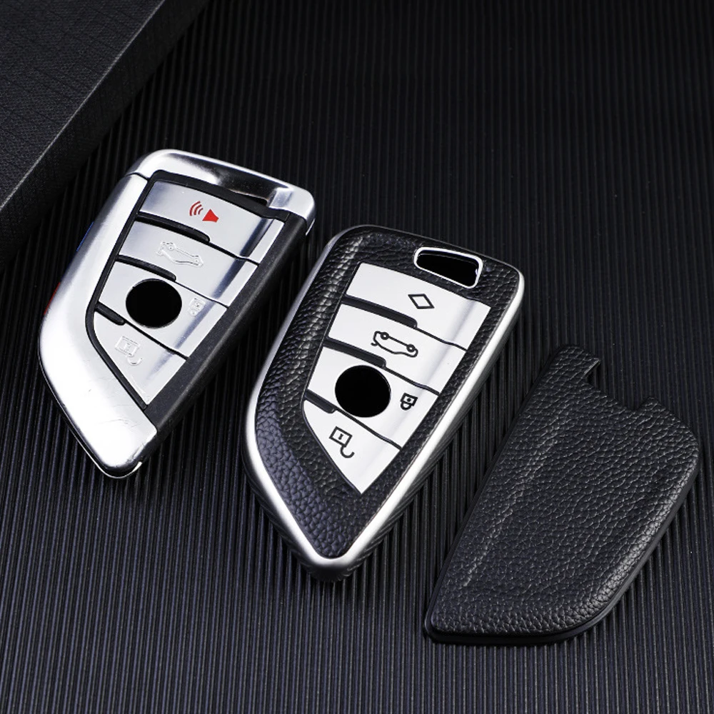 

New Soft TPU Car Remote Key Case Cover Shell Fob For BMW X1 X3 X5 X6 F15 F16 F45 F46 G01 G02 G20 G30 7 Series G11 F48 F39