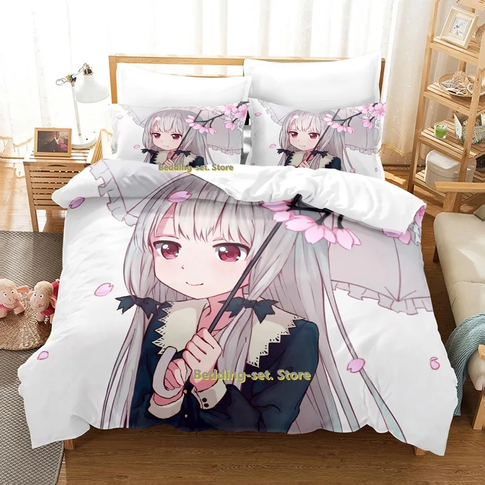 2024 Tonari No Kyuuketsuki-san Комплект постельного белья одинарный двойной полный