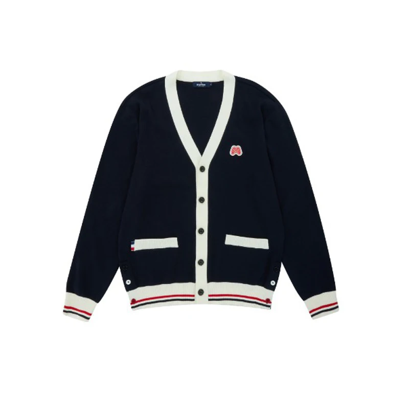 

Мужская Утепленная трикотажная рубашка с V-образным вырезом