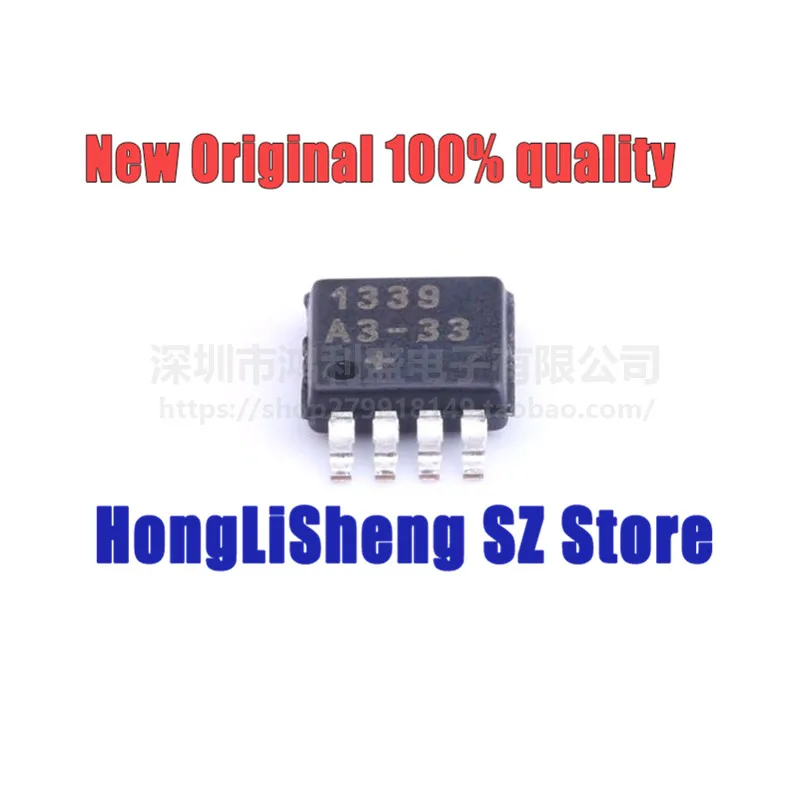 

10pcs/lot DS1339U-33+T&R DS1339U-33 DS1339 1339 A3-33 MSOP8 Chipset 100% New&Original In Stock