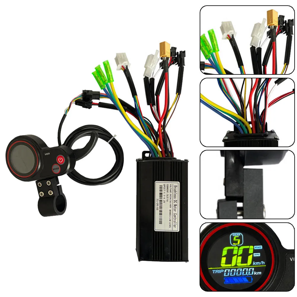 

24-48V 26A 500/750W Sine Wave Controller+Display For Kugoo M4 Electric Scooter Electric Bicycle Tricycle Ebike E-Scooter Part