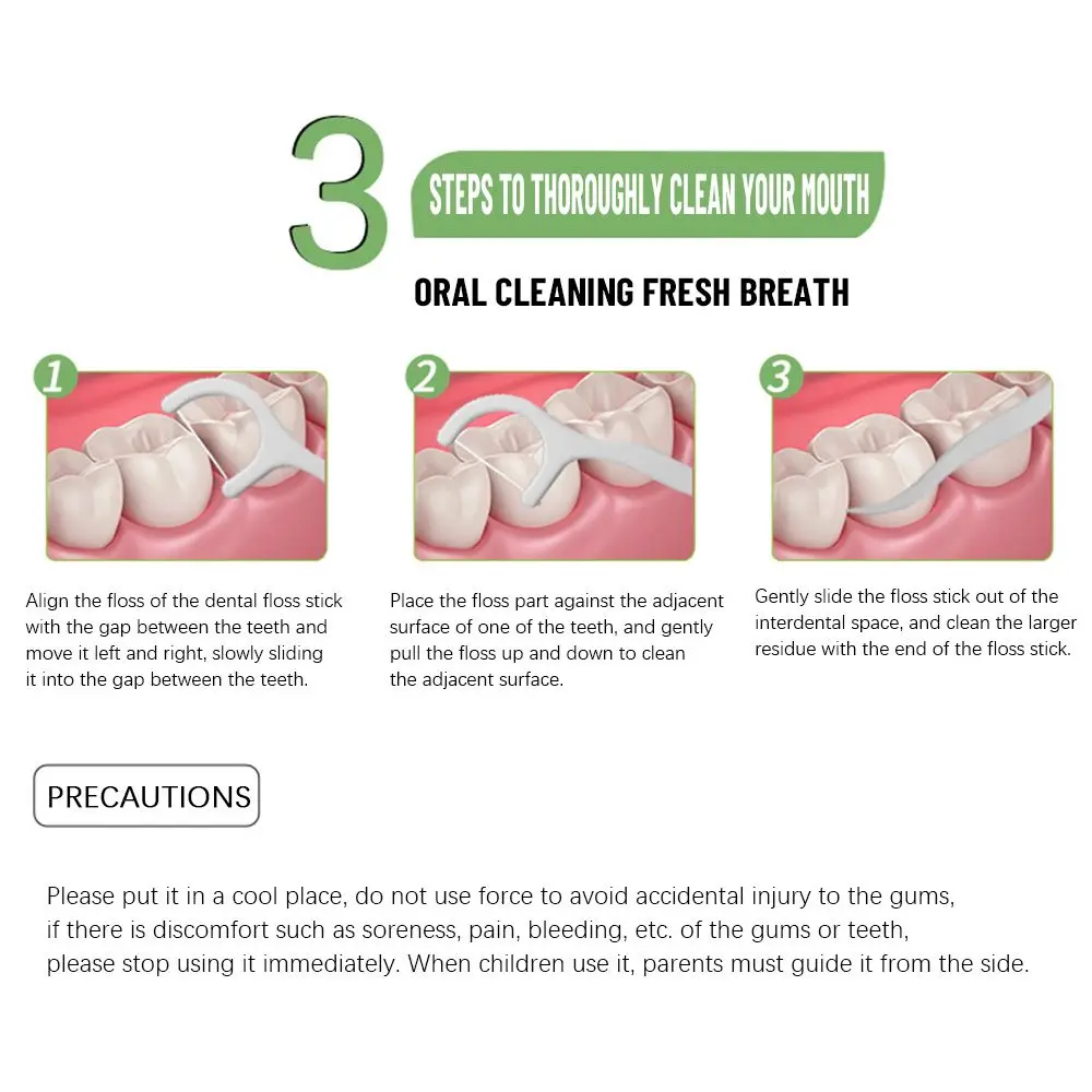 Пластиковая межзубная щетка 1000 шт. в 1 пакете зубная зубочистка жвачка массаж