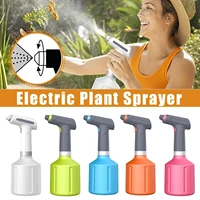 new usb rechargeable electric spray bottle watering tool for flower plant water cans garden electric shower watering tool l1c6