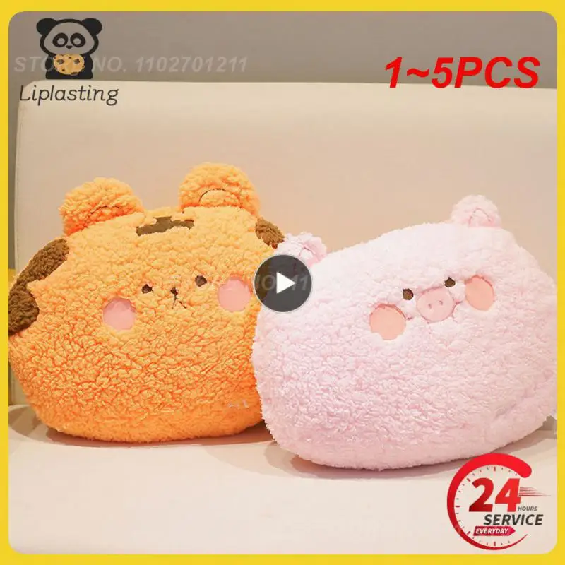 

1 ~ 5 шт. 35 см Милые Животные Плюшевый Медведь Кролик Лягушка тигр свинья плюшевые игрушки Мультяшные мягкие подушки для дивана