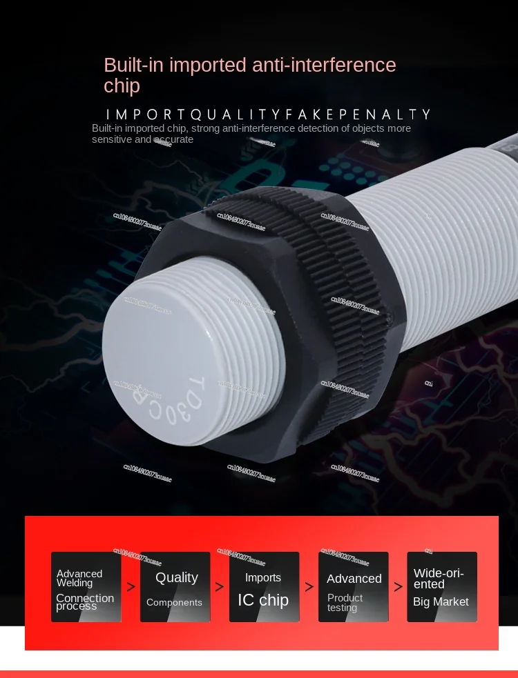 Емкостной Бесконтактный переключатель расстояние обнаружения 8 мм CR18-8DN CR18-8DP