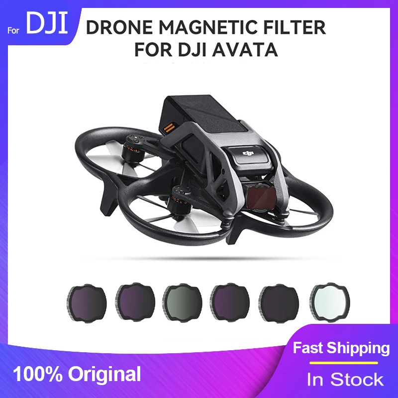 

For DJI Avata ND Filter Set for DJI Avata Drone FPV Combo MCUV CPL NDPL/ND4/ND8/ND16/ND32 for DJI Avata Drone Accessories