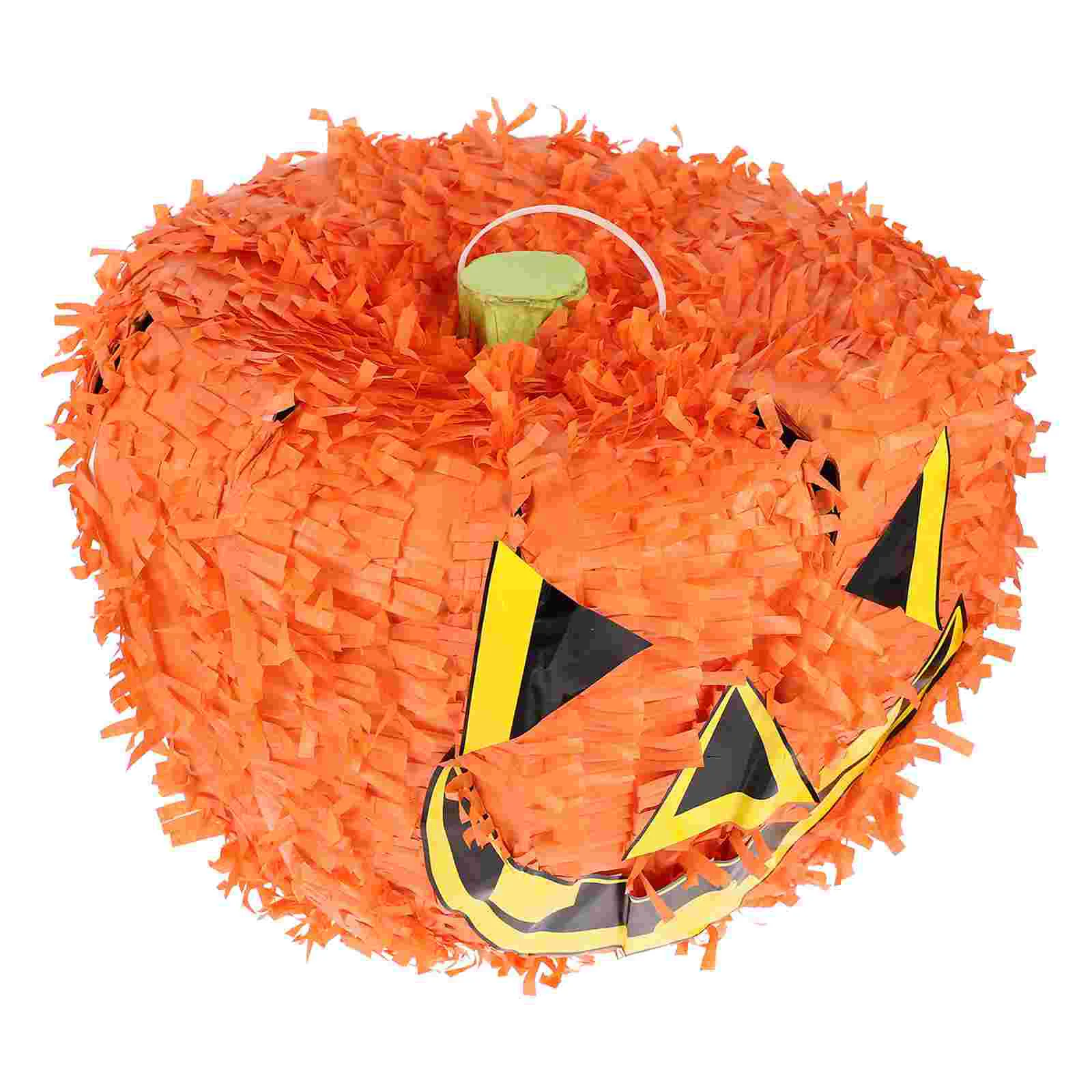 

Пината Тыква Хэллоуин Toyparty заполненная Хэллоуин тема сахар Джек фонарь реквизит Популярная игрушка маленький орнамент Bigcandy коробка бумага