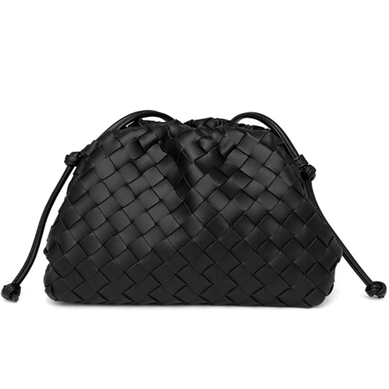 

High Quality Weave Women's Luxury Bag Woman Trend Simple Crossbody Shoulder Bag For Female 2022 Brand Designer Lady Clutch Purse