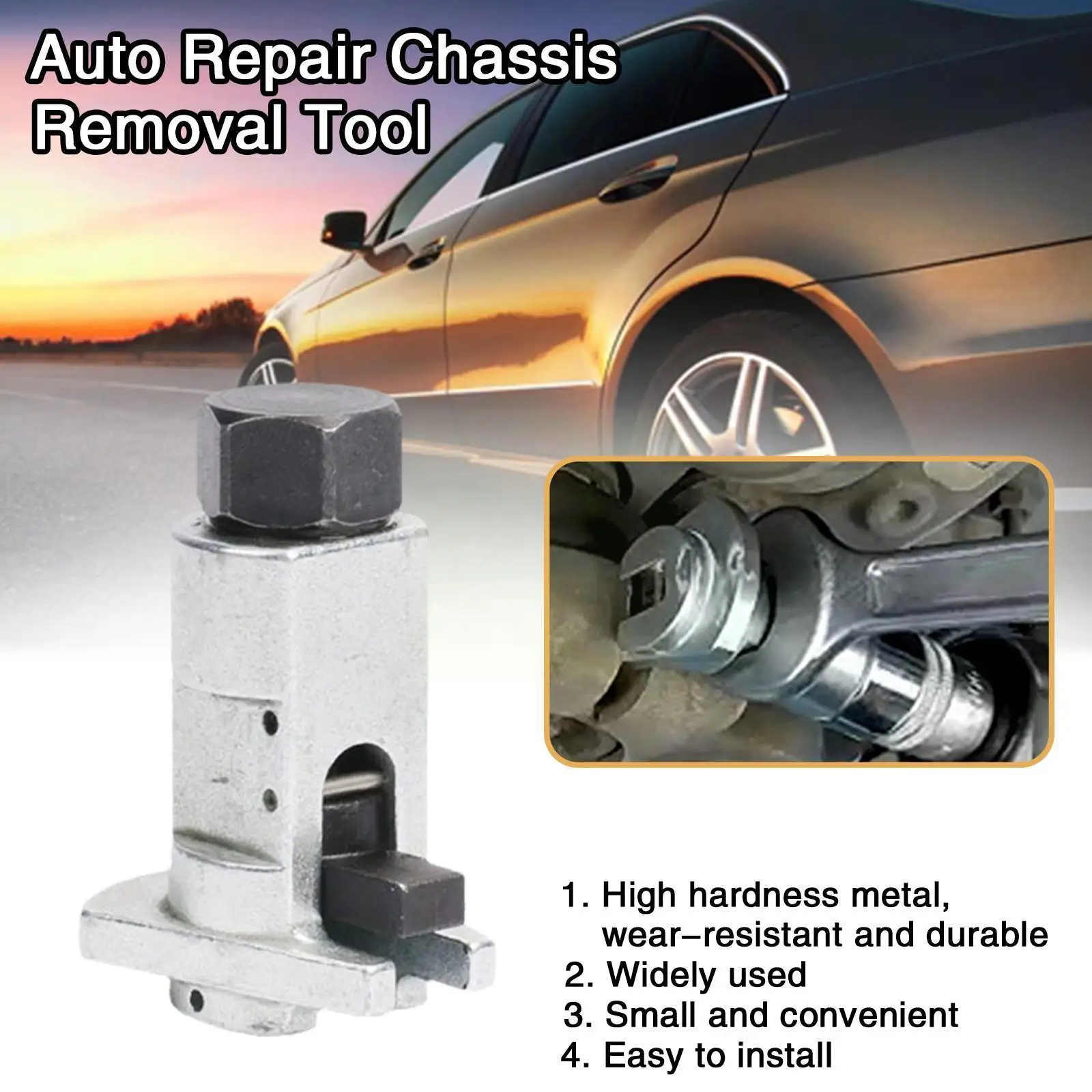 

1pcs Hydraulic Shock Absorber Removal Tool, Claw Ball Head Swing Arm Separator, Suspension Labor-Saving S2J7