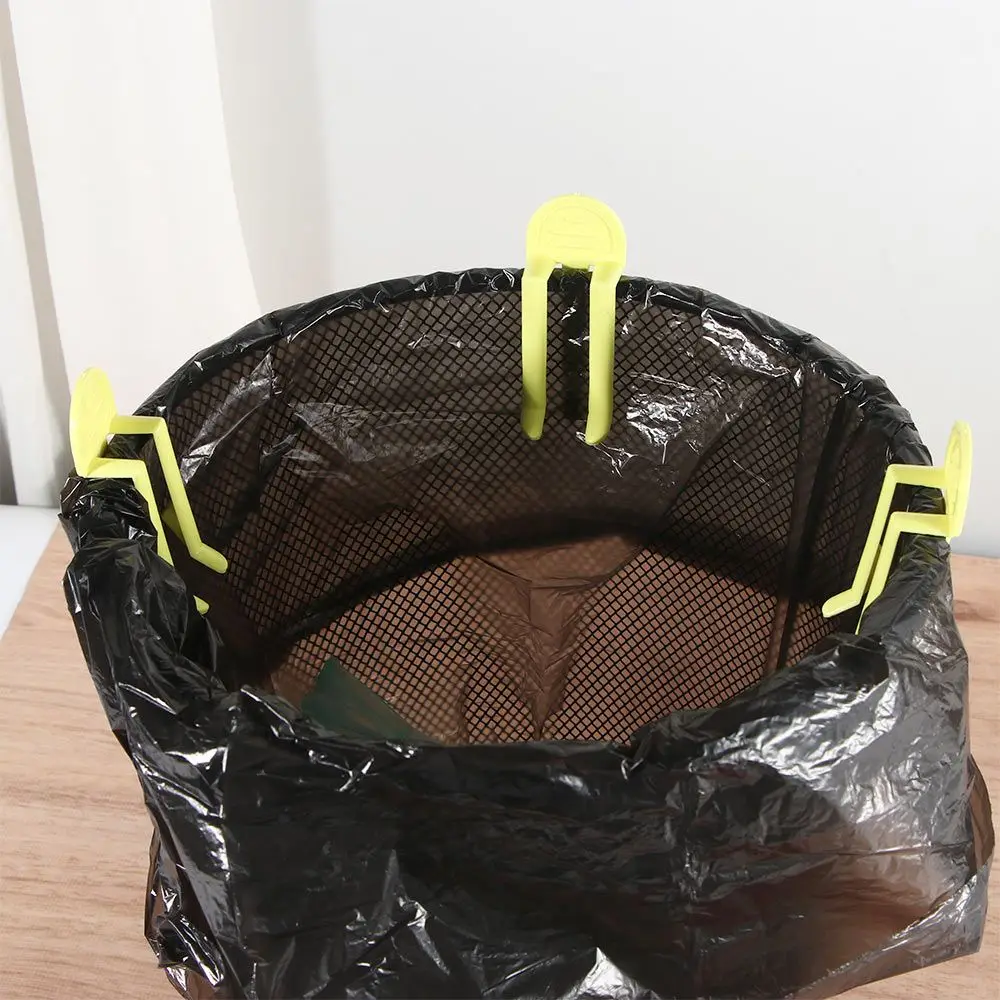

Креативный держатель, бытовой Противоскользящий контейнер для мусора, стойка для мусорного пакета, зажим для мусорного пакета, кухонные аксессуары, зажим для мусорного бака