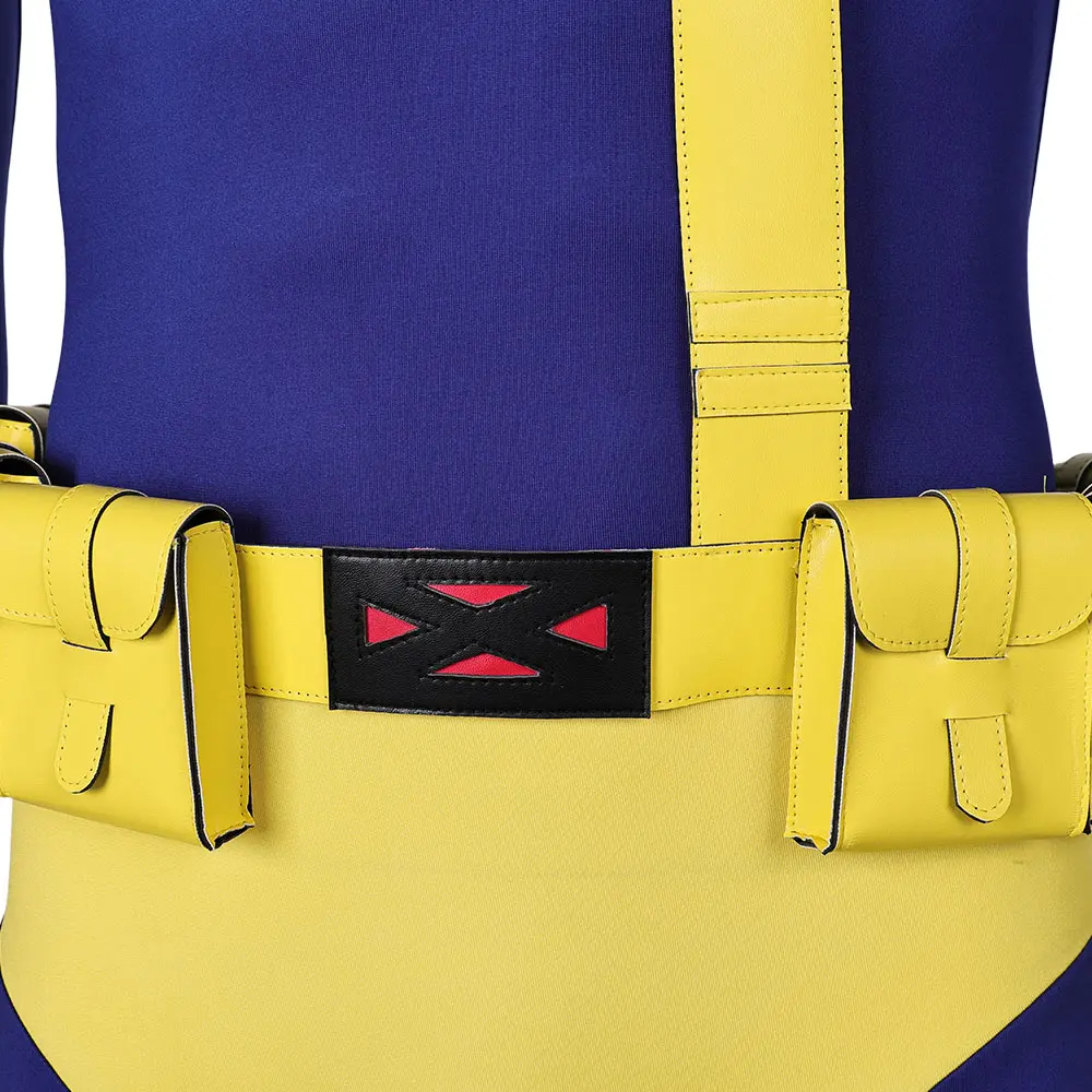 Костюм для косплея Скотта мужская маскировка Fantasia X 97 суперзлодей комбинезон