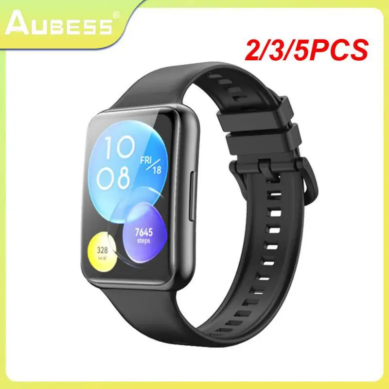 

2/3/5PCS 1 Pcs Smooth Watchband Portable Comfortable Replacement Strap Stable Anti-losing Consumer Electronics Silica Gel