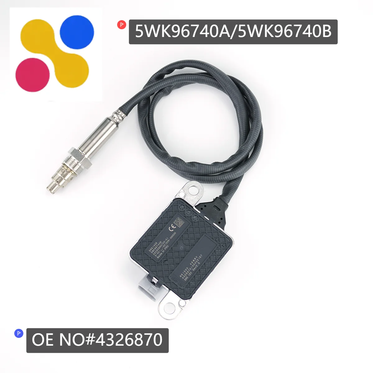 4326870 Датчик NOx 5WK96740A/5WK96740B оригинальный новый впускной датчик оксида азота NOX для