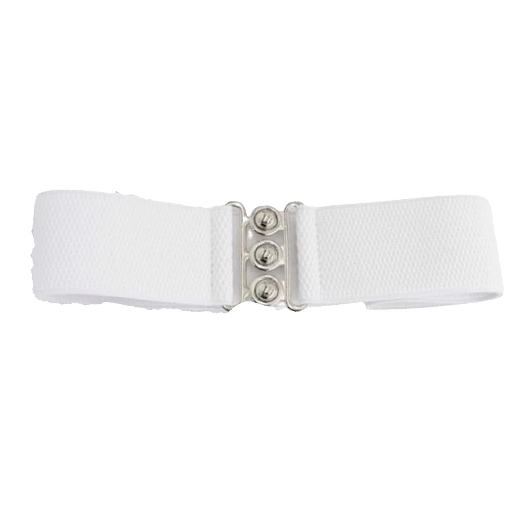 

Women Elastic Waist Belt Wide Casual Waistbelt Wedding Waistband Female