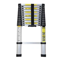 5 0m 5 4 meters industrial ladder foldable telescopic stable non slip aluminum ladder household 1314 steps straight ladders