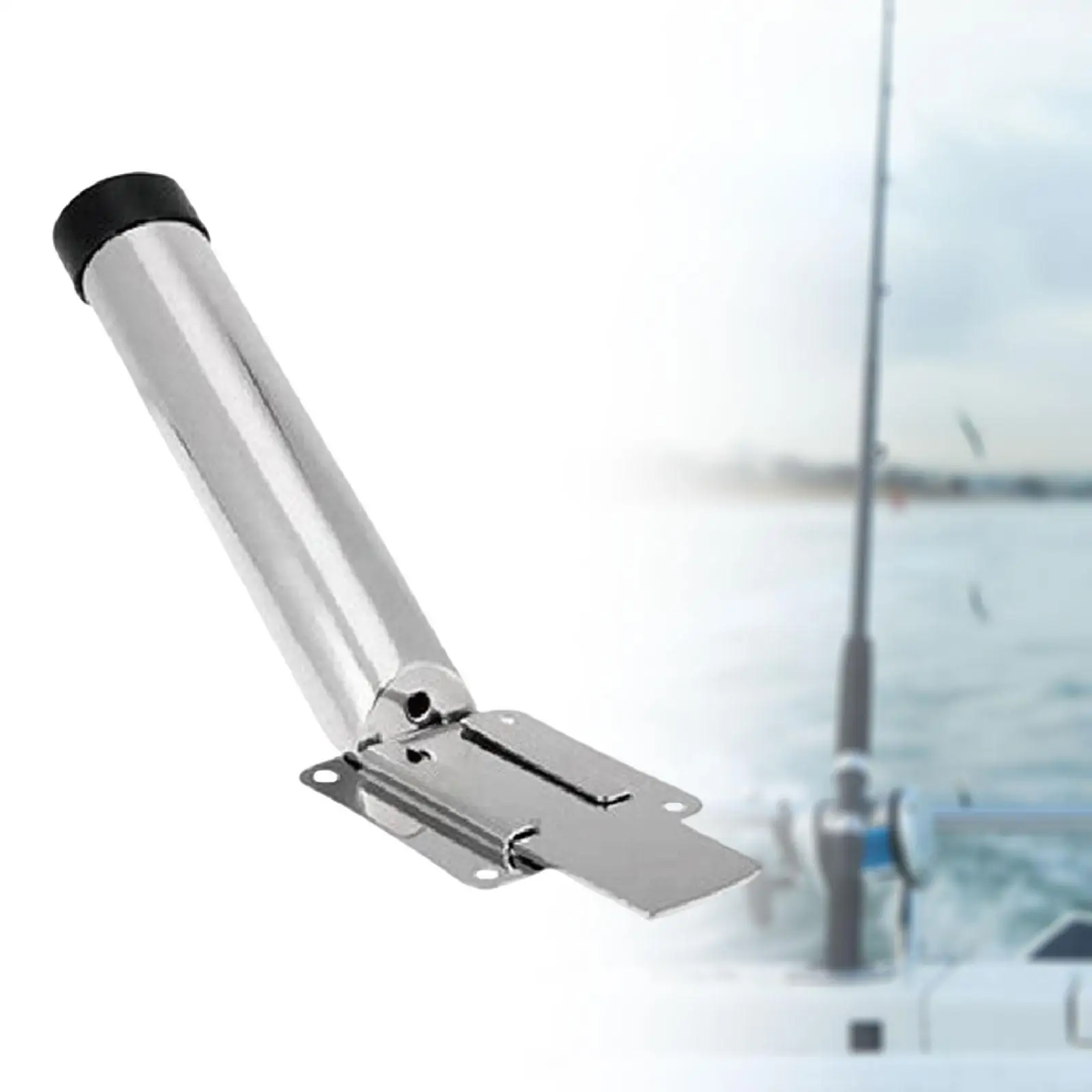 Держатель удочки для каяка стойка прочная подставка из нержавеющей стали