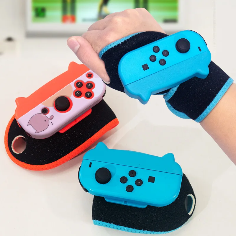 

For Nintendo Switch Hand-wrap Wrist Strap Ns Boxing Dance Game Arms Band for Switch Oled Joy-con Grip