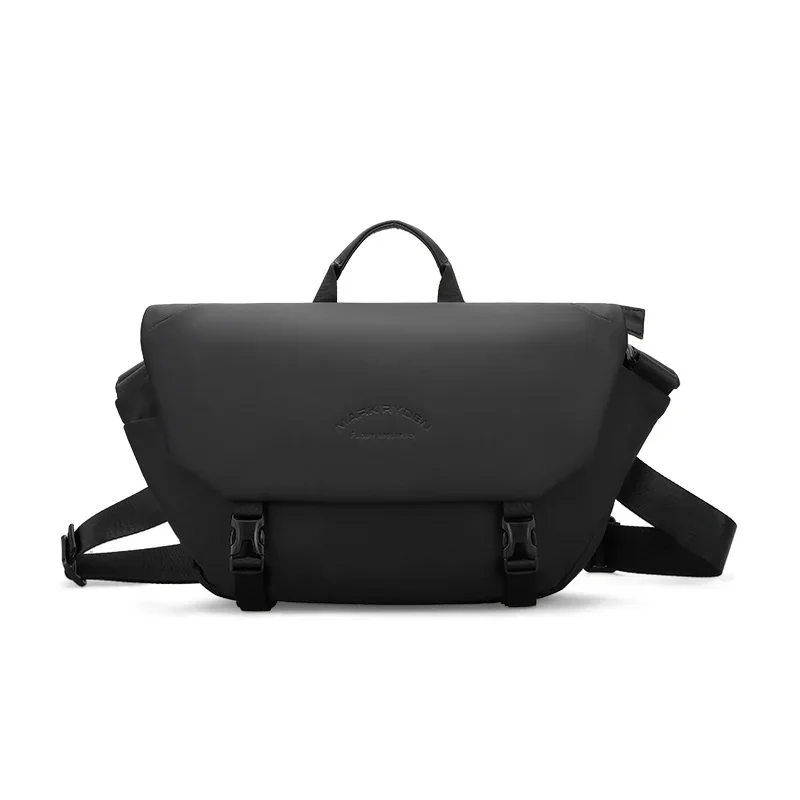 

2023 Men 9.7Inch Crossbody Bag Water Sling Pack Oxford Male Messenger Shoulder Short Trip sac Magnetic