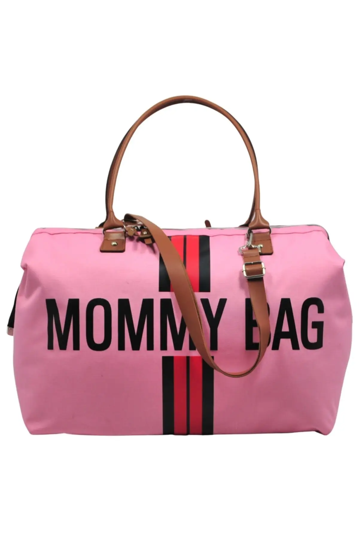 Сумка для мамы, эксклюзивный дизайн, розовая сумка в полоску для мамы, ухода за ребенком и ребенка, 2022, сумка для мамы, органайзер для детской ...