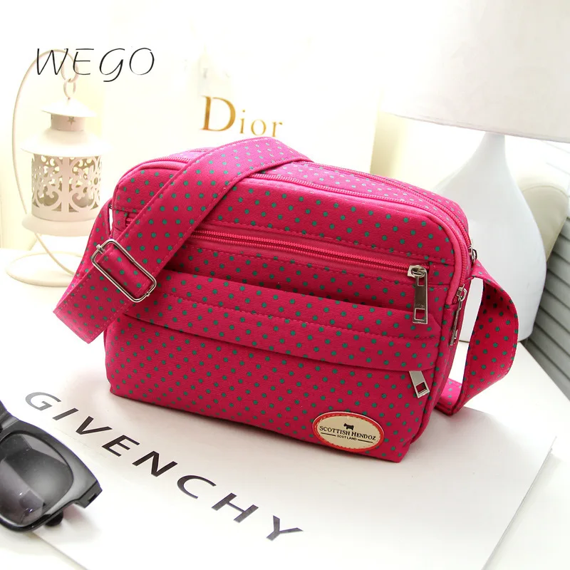 

Summer Nylon Diagonal Women's Bag Shoulder Women's Bag Outdoor Leisure Casual Shopping Bags Wallet Pures