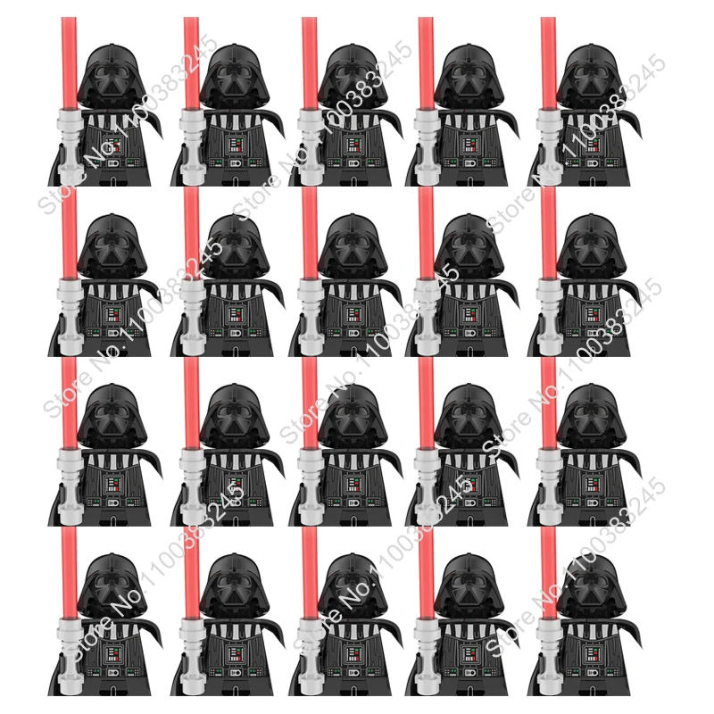 20Pcs Building Blocks Grand Inquisitor Obi-Wan Kenobi Darth Maul Third Sister Fifth Brother Bricks KT1059 Action Figure Kid Toys